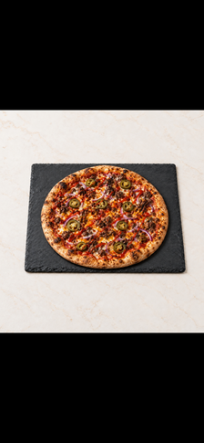 Volcano Smash pizza