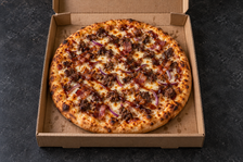 Smoky BBQ Smash Pizza pizza
